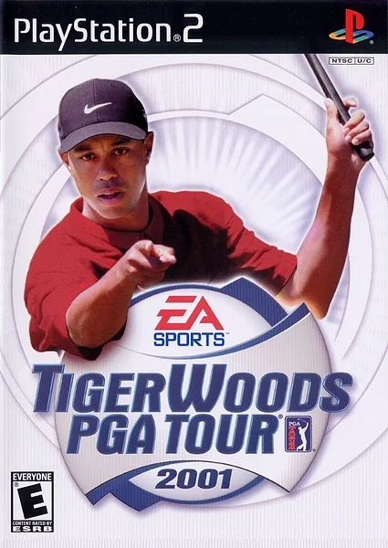Tiger Woods PGA Tour 2001 box art