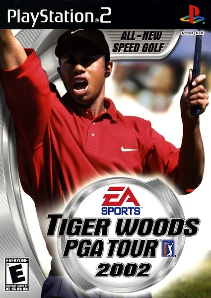 Tiger Woods PGA Tour 2002 Box Art