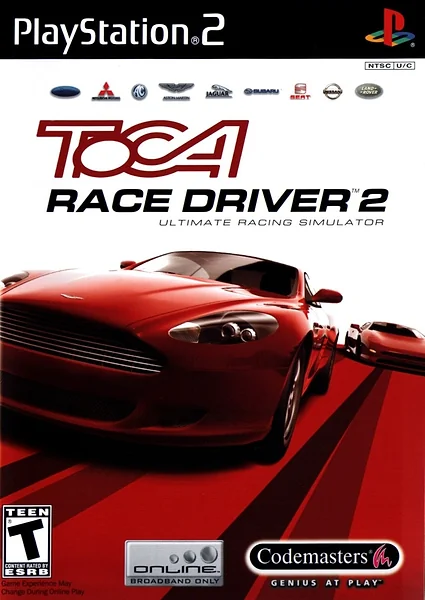 TOCA Race Driver 2 Box Art