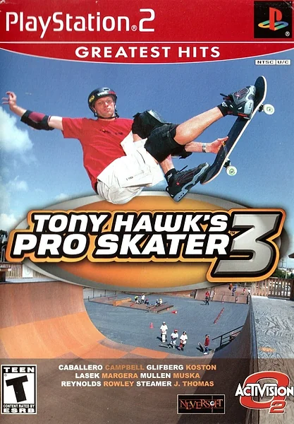 Tony Hawk's Pro Skater 3 box art
