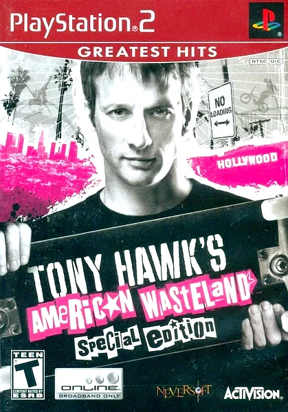 Tony Hawk's American Wasteland box art