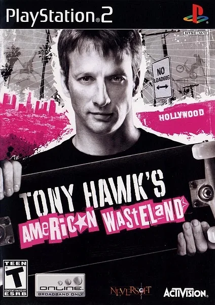 Tony Hawk's American Wasteland Box Art