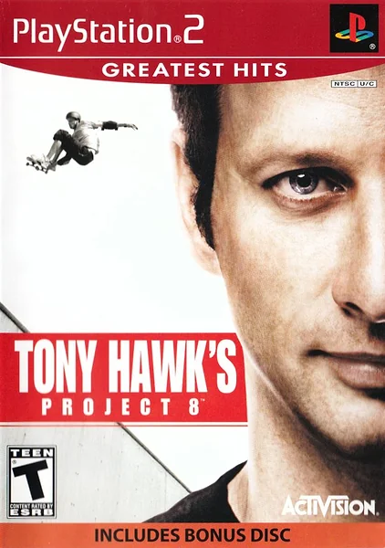 Tony Hawk's Project 8 box art