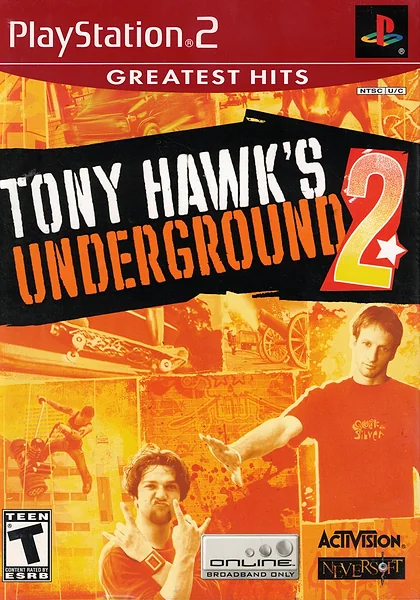 Tony Hawk's Underground 2 box art