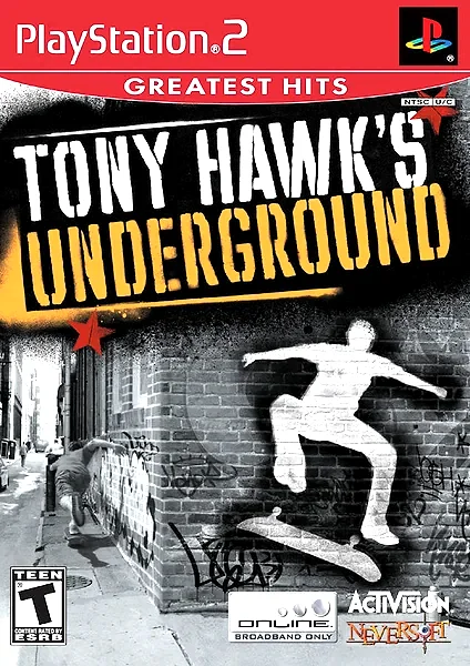 Tony Hawk's Underground box art