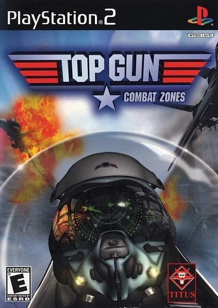 Top Gun: Combat Zones Box Art