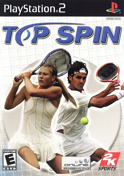Top Spin Box Art