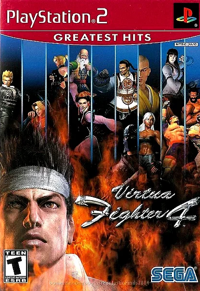 Virtua Fighter 4 box art