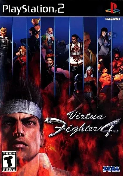 Virtua Fighter 4 Box Art
