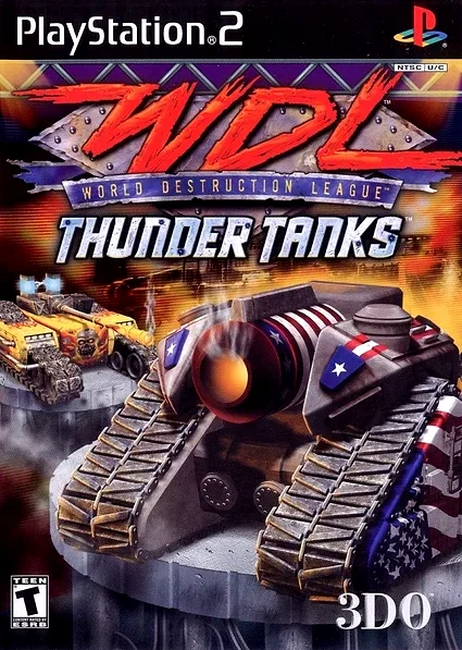 World Destruction League: Thunder Tanks Box Art