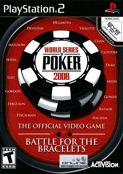 World Series of Poker 2008: Battle for the Bracelets Box Art