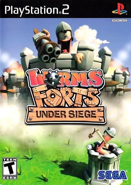 Worms Forts: Under Siege Box Art
