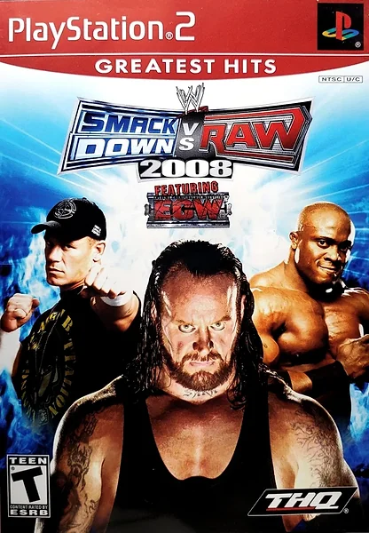 WWE SmackDown vs. Raw 2008 box art