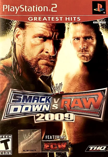 WWE SmackDown vs. Raw 2009 box art