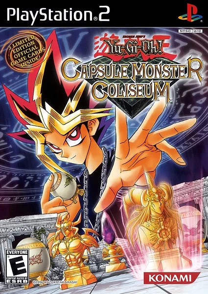 Yu-Gi-Oh! Capsule Monster Coliseum Box Art