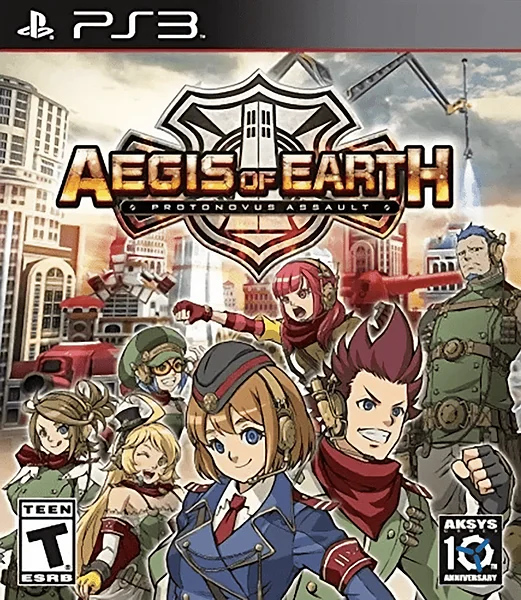 Aegis of Earth: Protonovus Assault box art