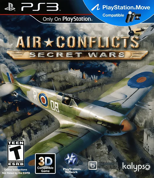 Air Conflicts: Secret Wars box art