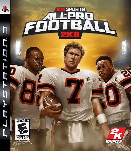 All-Pro Football 2K8 box art