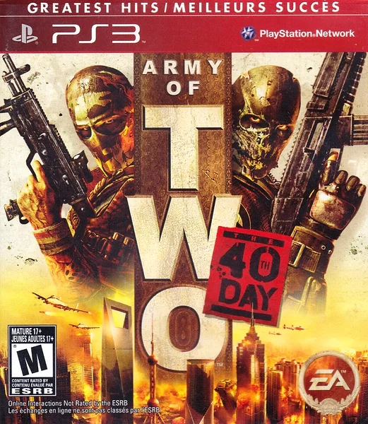 Army of Two: The 40th Day box art