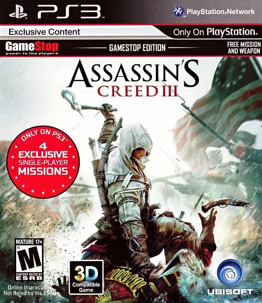 Assassin's Creed III Box Art
