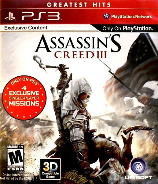 Assassin's Creed III box art