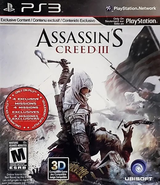 Assassin's Creed III box art