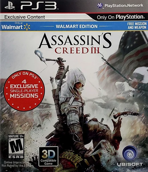 Assassin's Creed III Box Art