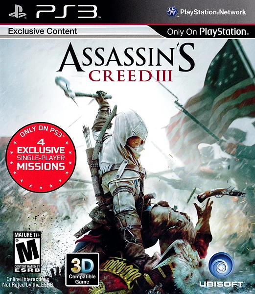 Assassin's Creed III box art
