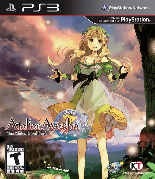 Atelier Ayesha: The Alchemist of Dusk Box Art