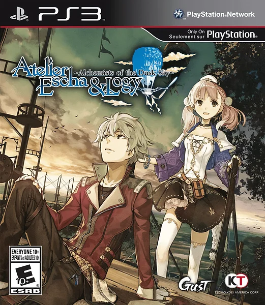 Atelier Escha & Logy: Alchemists of the Dusk Sky Box Art