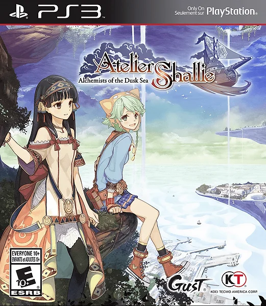 Atelier Shallie: Alchemists of the Dusk Sea Box Art