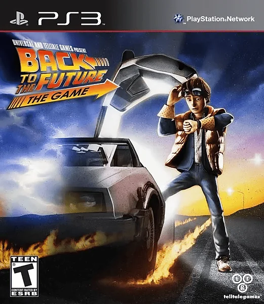 Back to the Future: The Game Box Art