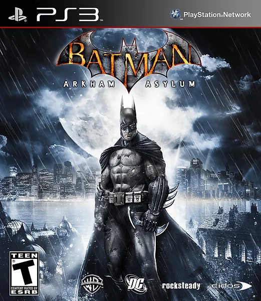 Batman: Arkham Asylum box art