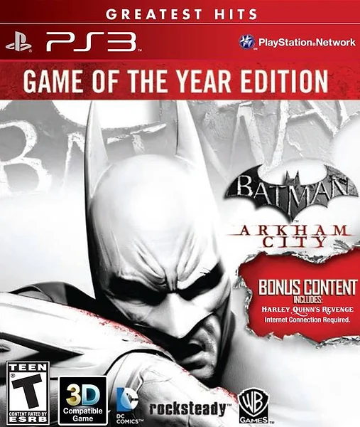 Batman: Arkham City box art