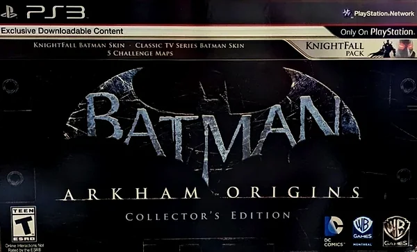 Batman: Arkham Origins Box Art