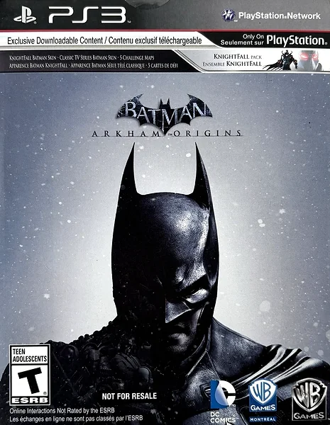 Batman: Arkham Origins box art