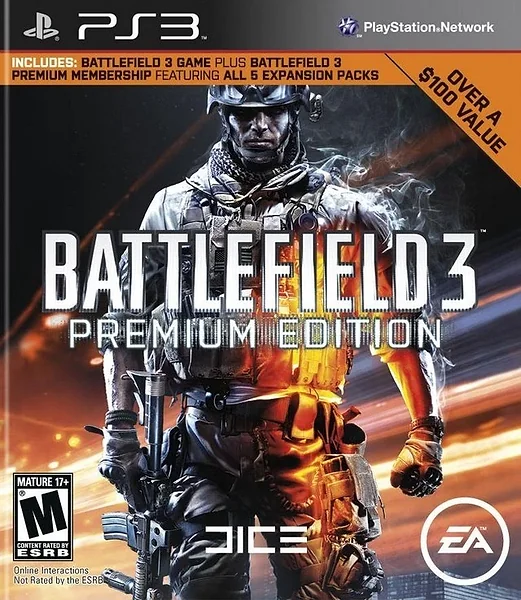 Battlefield 3 Box Art