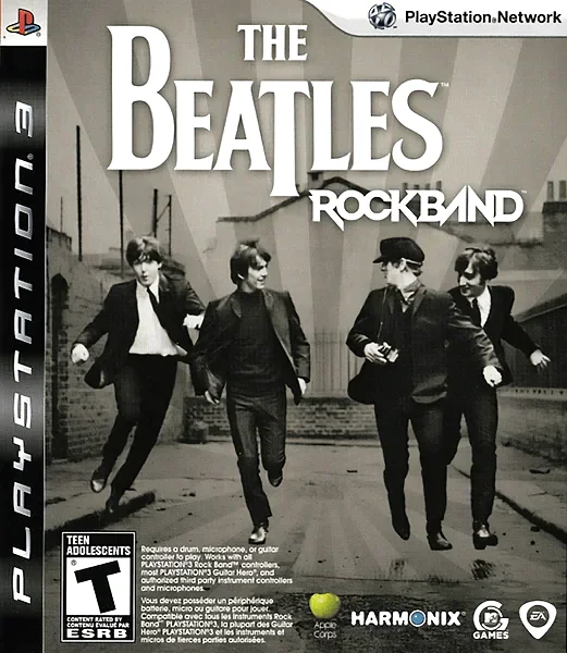 Beatles: Rock Band Box Art