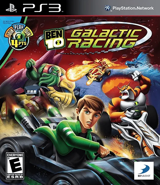 Ben 10: Galactic Racing box art