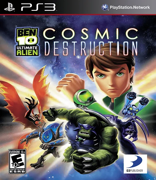Ben 10: Ultimate Alien - Cosmic Destruction box art