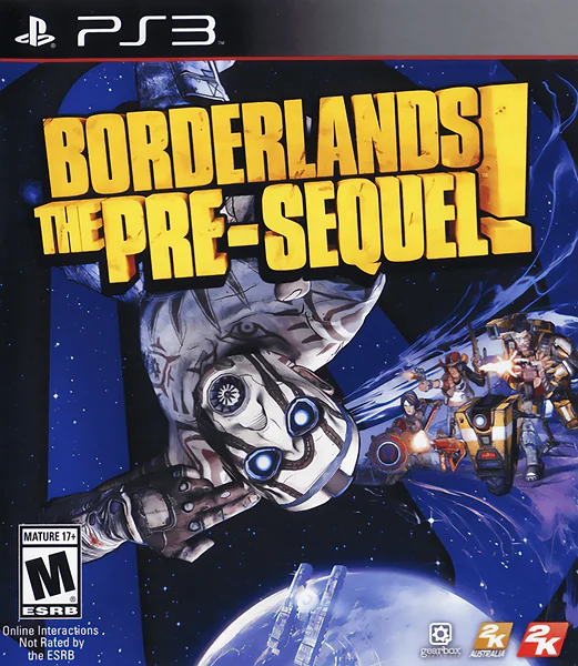 Borderlands: The Pre-Sequel Box Art