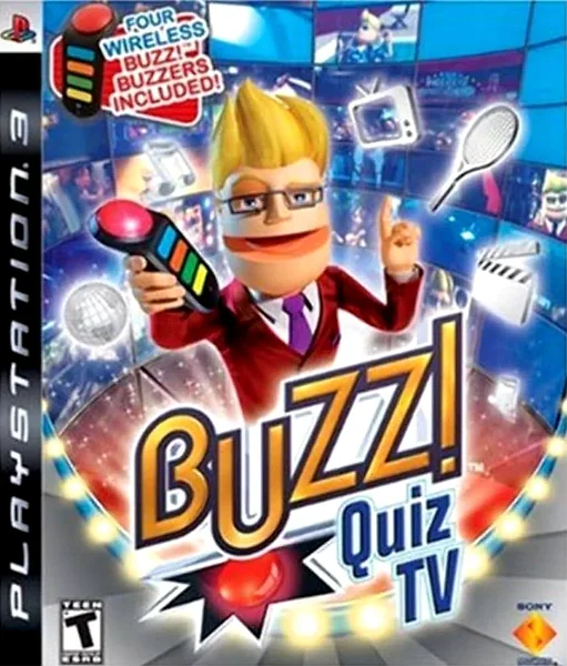 Buzz! Quiz TV Box Art