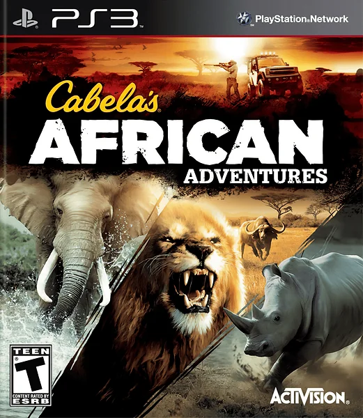 Cabela's African Adventures box art