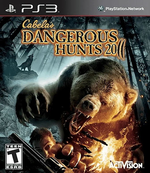 Cabela's Dangerous Hunts 2011 Box Art