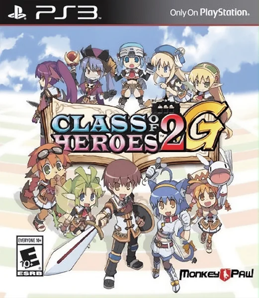 Class of Heroes 2G Box Art