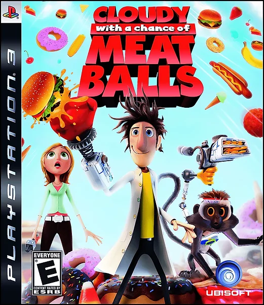 Cloudy with a Chance of Meatballs Box Art