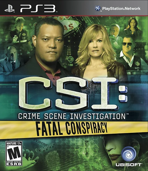 CSI: Fatal Conspiracy Box Art