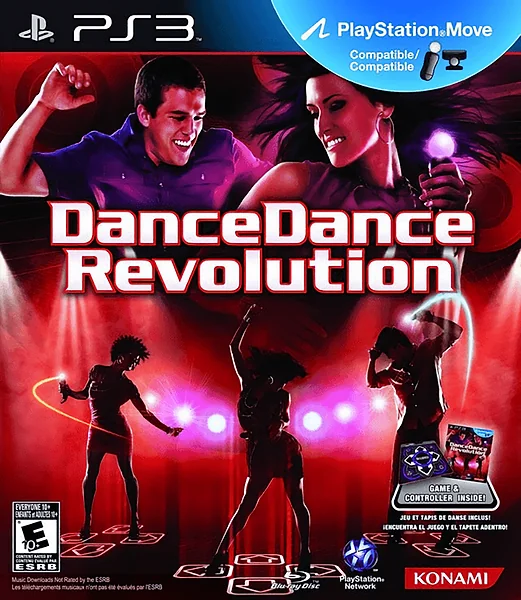 Dance Dance Revolution box art