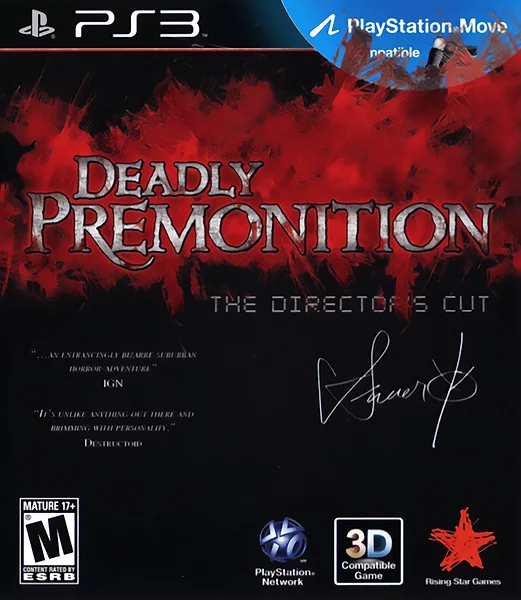 Deadly Premonition: The Director's Cut Box Art