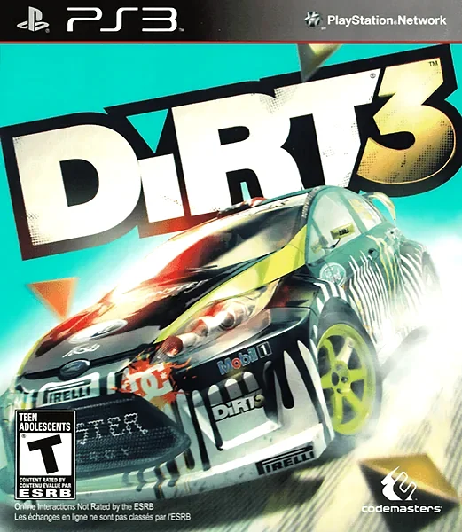 DiRT 3 Box Art
